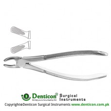 American Pattern Tooth Extracting Forcep (Child) Fig. 39 (For Upper Primary Molars) Stainless Steel, Standard